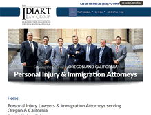 Tablet Screenshot of idiartlaw.com